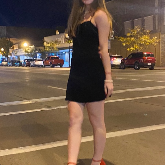 Black Mini Dress - Picture 5 of 5